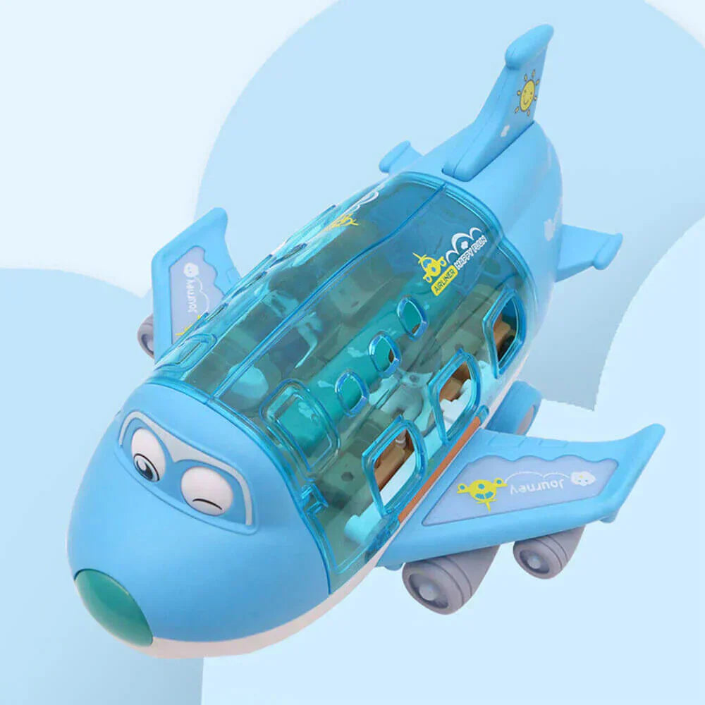 Spinning Electric Airliner With Light And Music - Tiny Toys