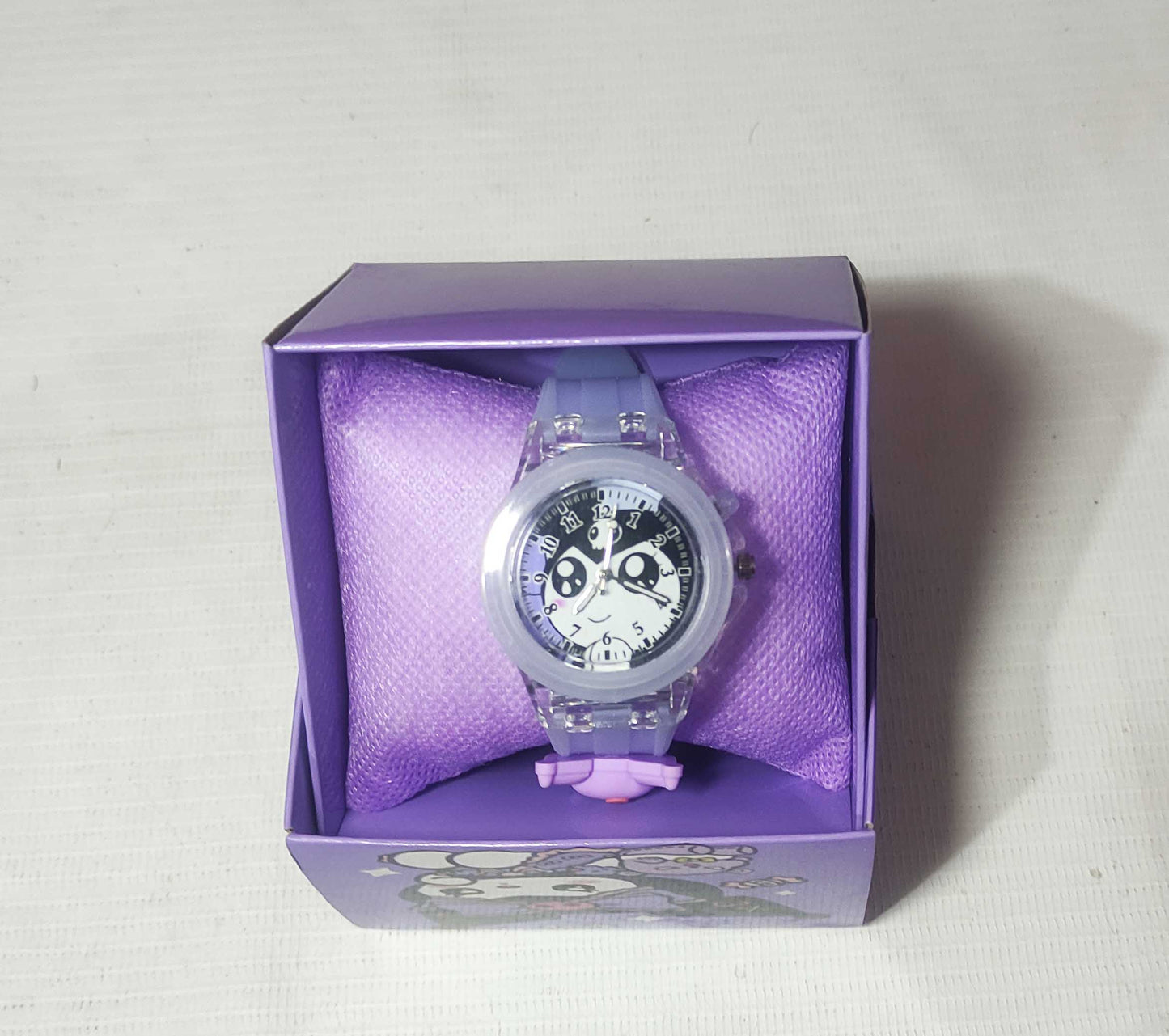 MINISO 3D Pattern Hello Kitty Girls Watches (Waterproof Quartz with box)