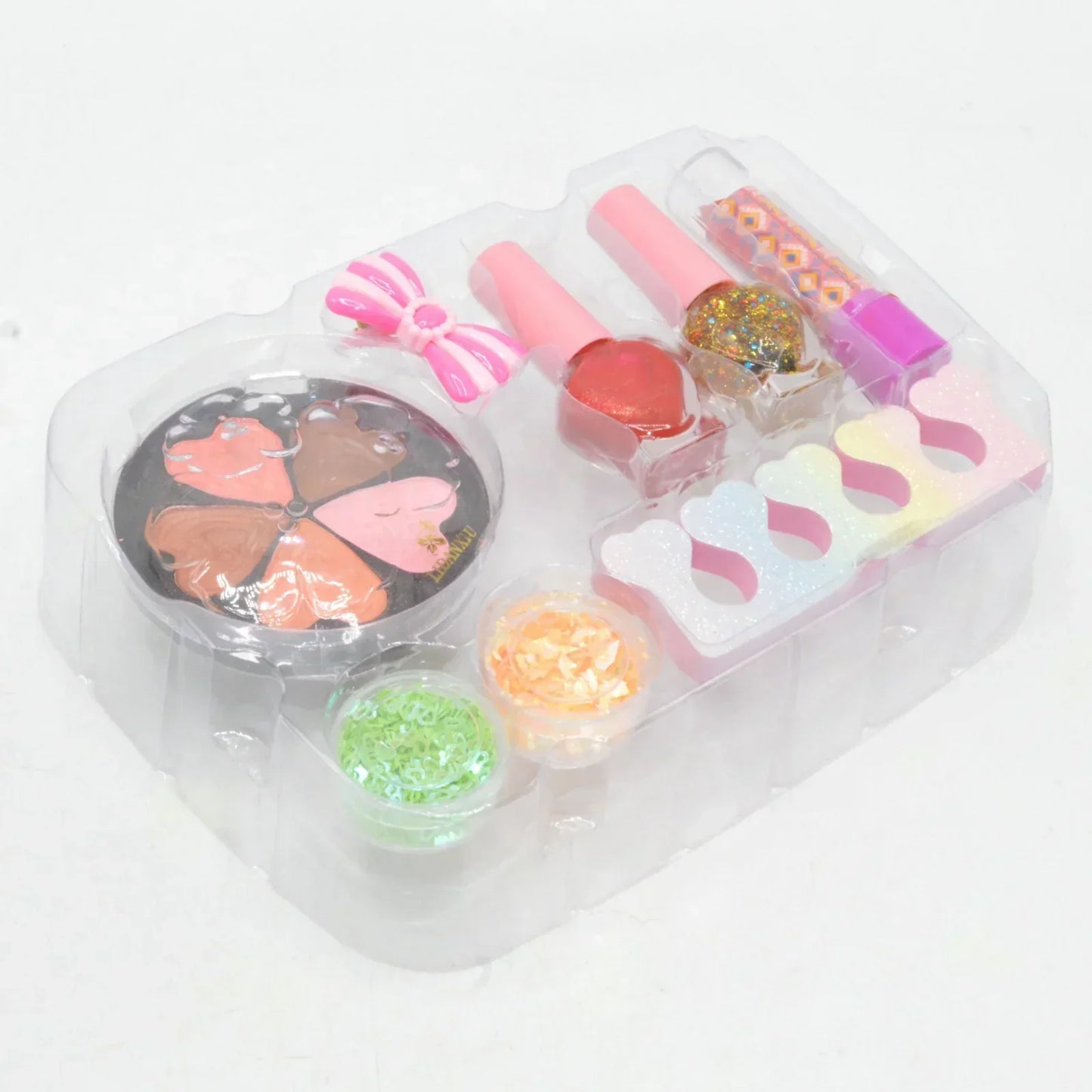 Portable Makeup Beauty Box For Little Girls - Tiny Toys