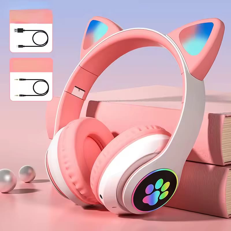 Ear Cat Bluetooth Headphones For Kids
