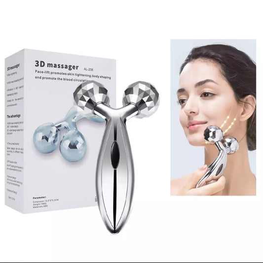 3D Roller Massager Thin Face Slimming Full Body Shape Massager