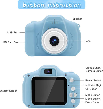 Kids Digital Video Camera (1080p) - Tiny Toys