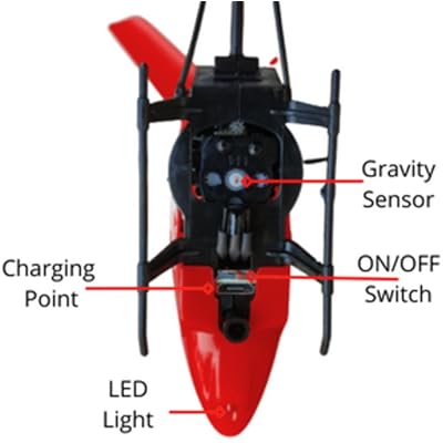 2 in 1 Hand Sensor & Remote Control Helicopter - Tiny Toys