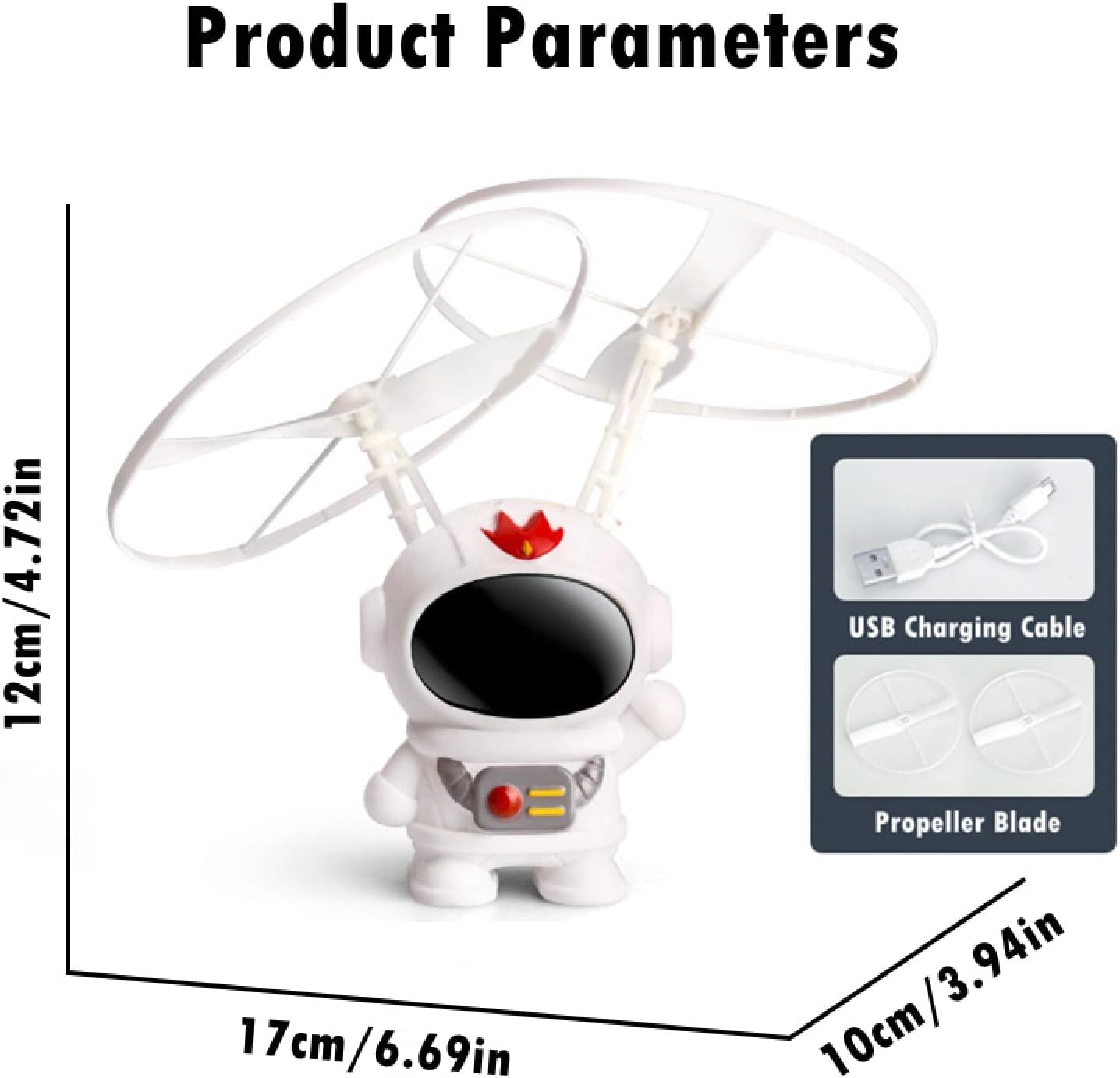 Flying Astronaut Toy - Tiny Toys