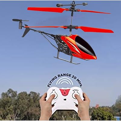 2 in 1 Hand Sensor & Remote Control Helicopter - Tiny Toys