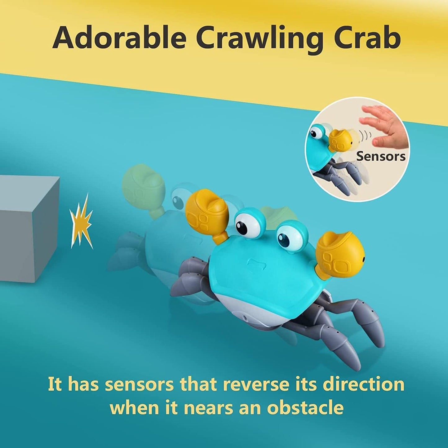 Crawling Crab Baby Toy