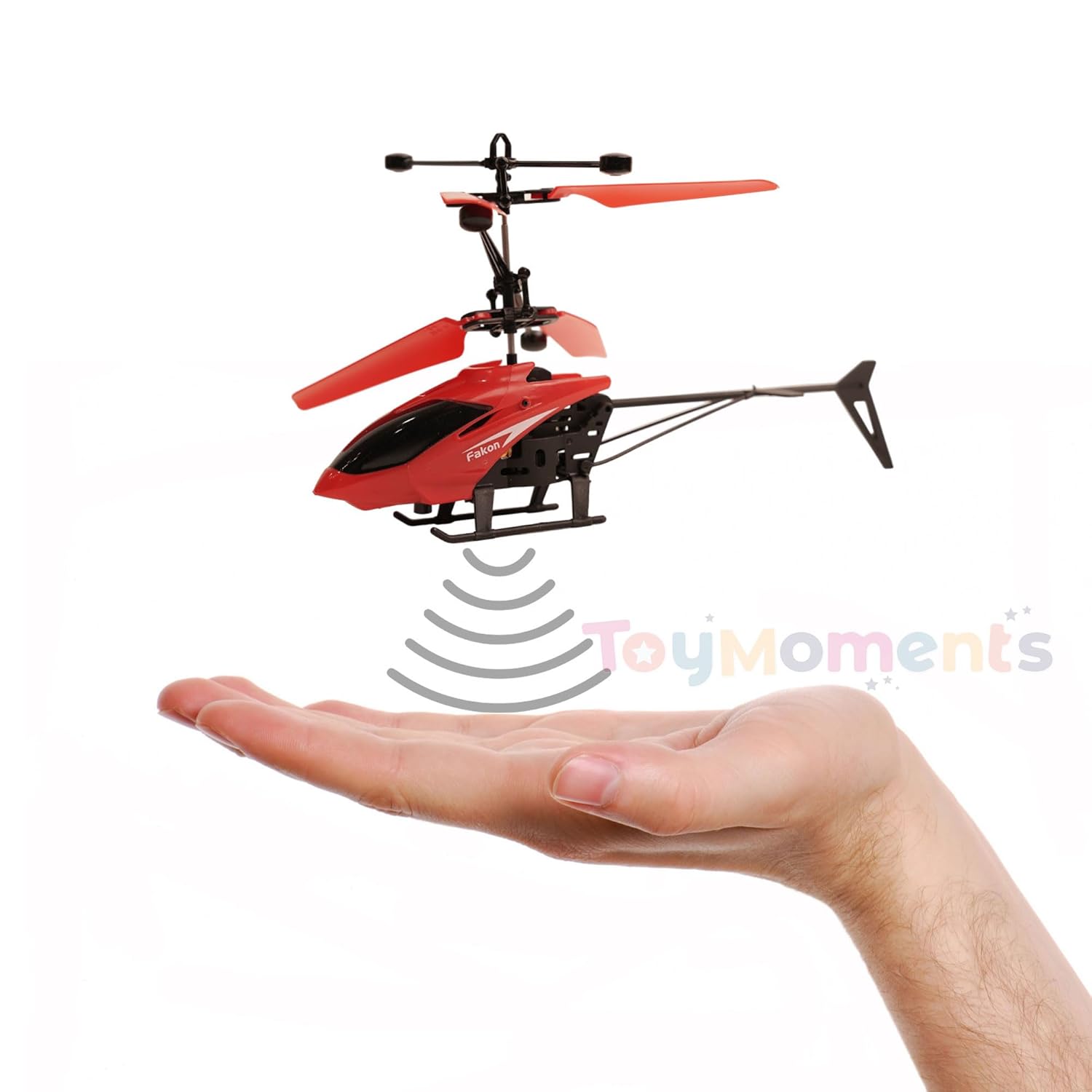 2 in 1 Hand Sensor & Remote Control Helicopter - Tiny Toys