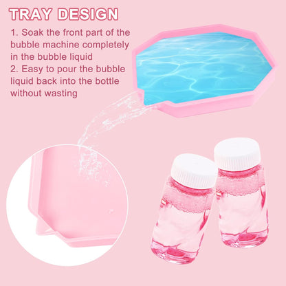 Bazooka Bubble Machine With 69 Holes & Bubble Solution (Automatic) - Tiny Toys