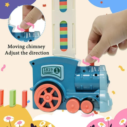 Domino Train Blocks Set 60 pcs (Imported) 🚂🤗🚂 - Tiny Toys