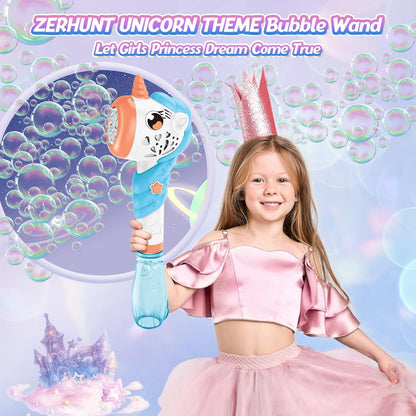 Bubble Machine Stick for Kids - Unicorn - Tiny Toys