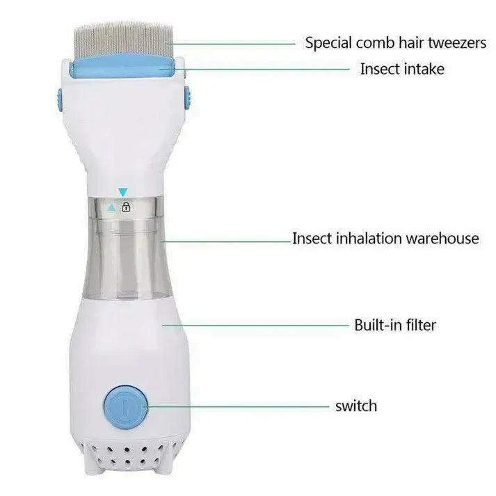 V Comb Electric Anti Lice Removal