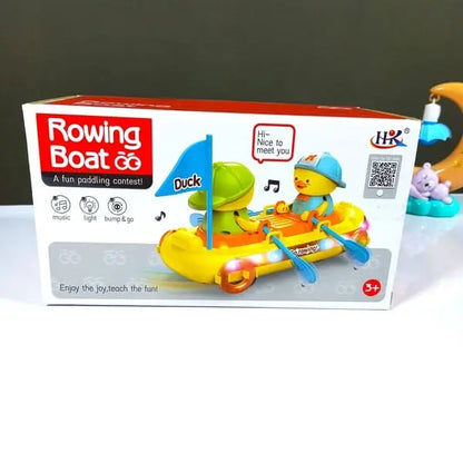 Duck Boat Toy With Music & Lights - Tiny Toys