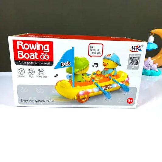 Duck Boat Toy With Music & Lights - Tiny Toys
