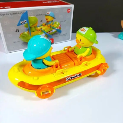 Duck Boat Toy With Music & Lights - Tiny Toys