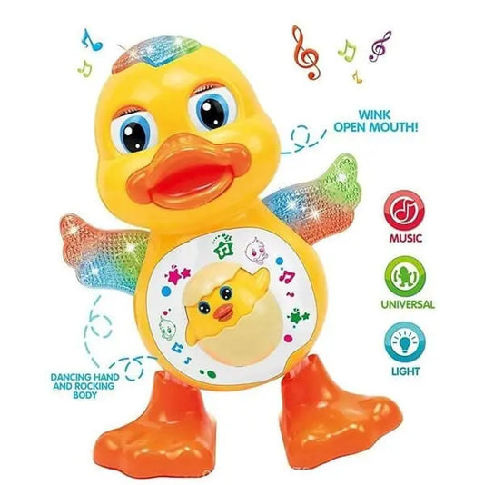 Dancing Duck with Music Flashing Lights - Tiny Toys