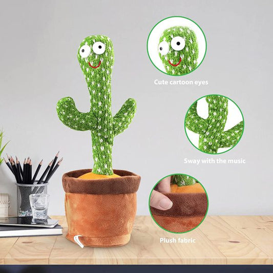 Dancing Cactus Plush Toy - Tiny Toys