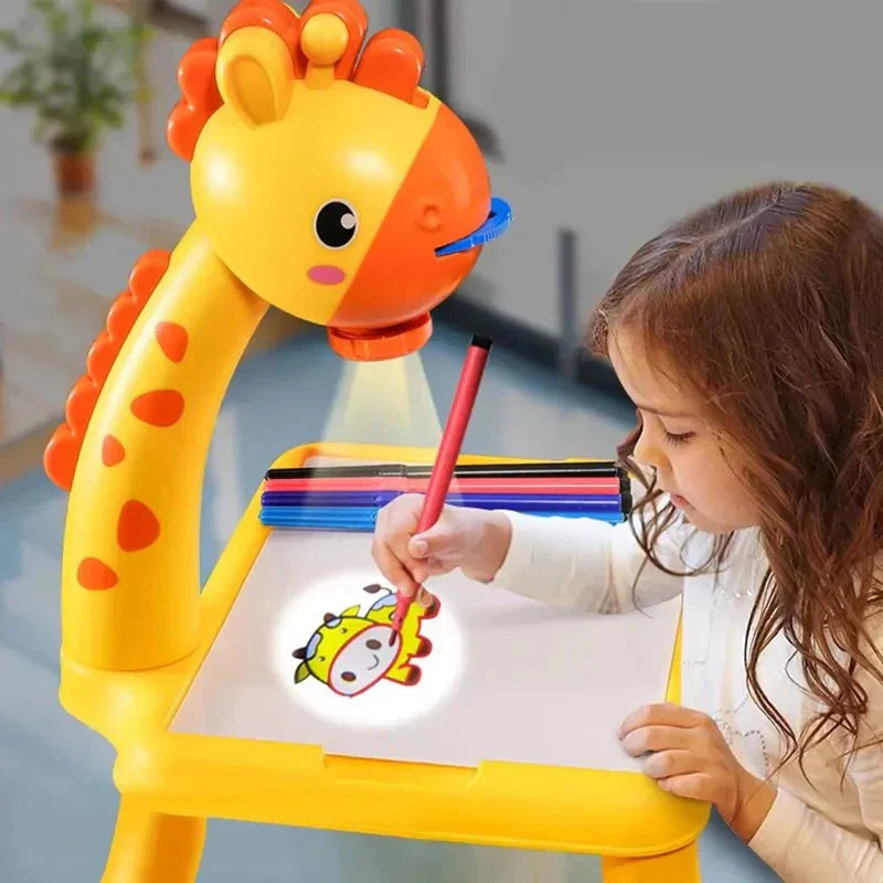 Drawing Projector Table for Kids, With Light & Music Size Large 🎨💡🌈