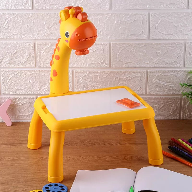 Drawing Projector Table for Kids, With Light & Music Size Large 🎨💡🌈
