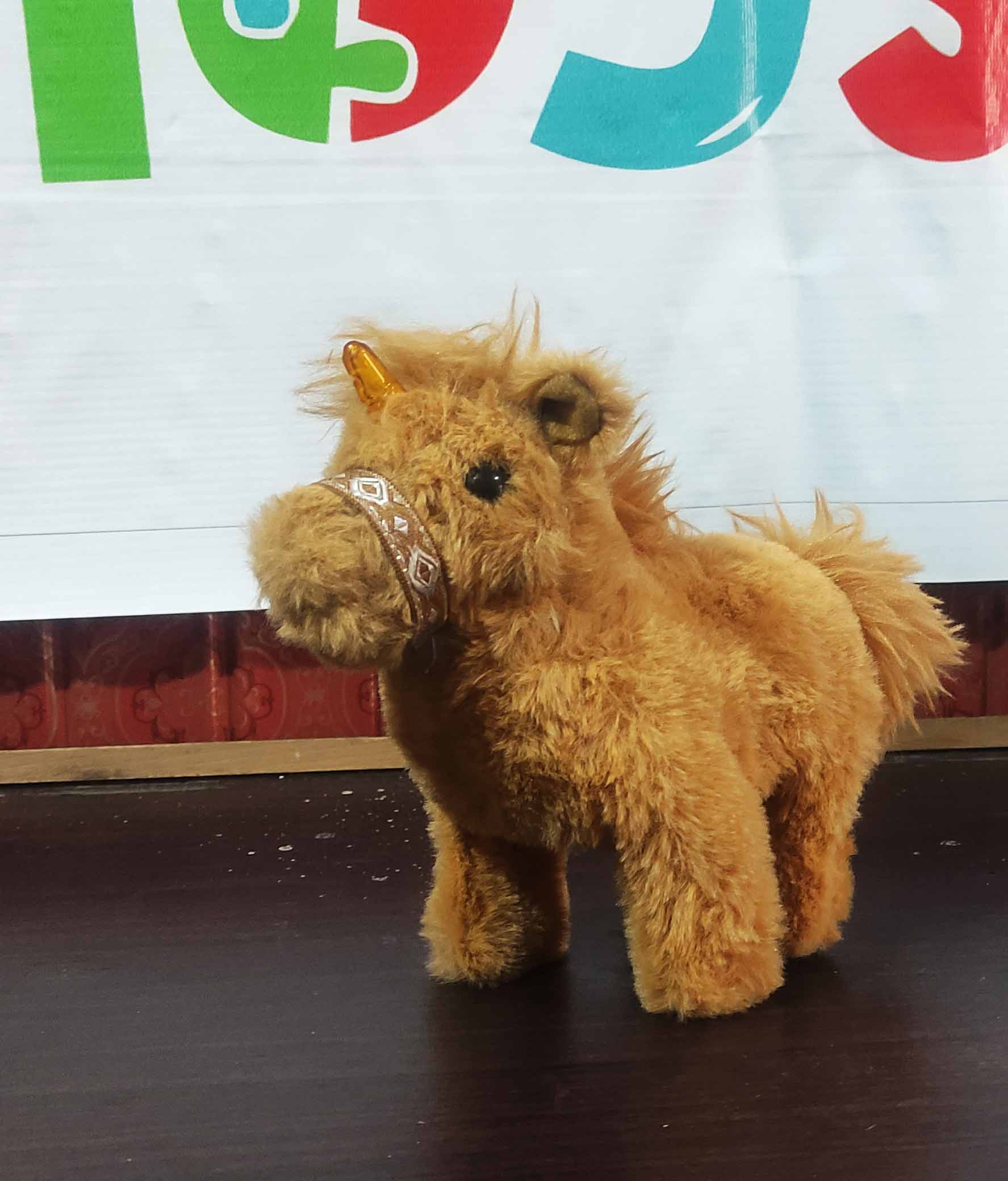 Plush Electric Unicorn Toy 💡🌈 🦄 - Tiny Toys