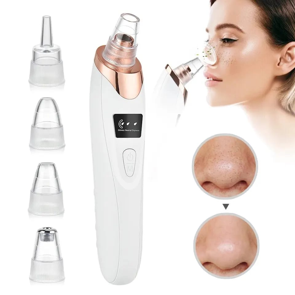 Vacuum Blackhead Remover For Pore Acne Pimple Removal and Vacuum Suction Facial Pore Cleaner