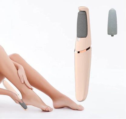Flawless Pedi Rechargeable - Portable Pedicure Tool for Smooth Heels and Feet Care