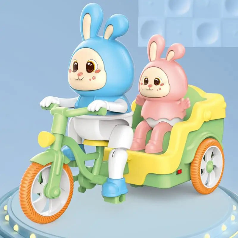 BUNNY ELECTRIC TRICYCLE WITH LIGHT AND MUSIC - Tiny Toys