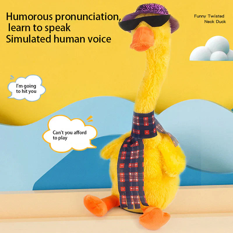 Dancing ,Talking & Repeating Duck Toy - Tiny Toys