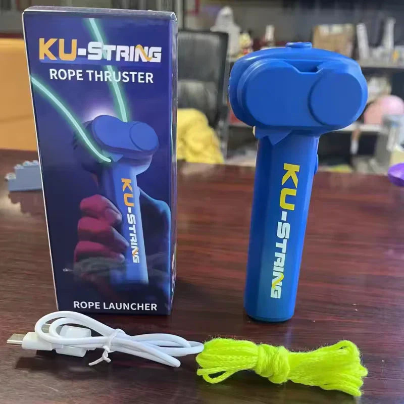 Glowing Ku-string Rope Launcher Toy - Tiny Toys