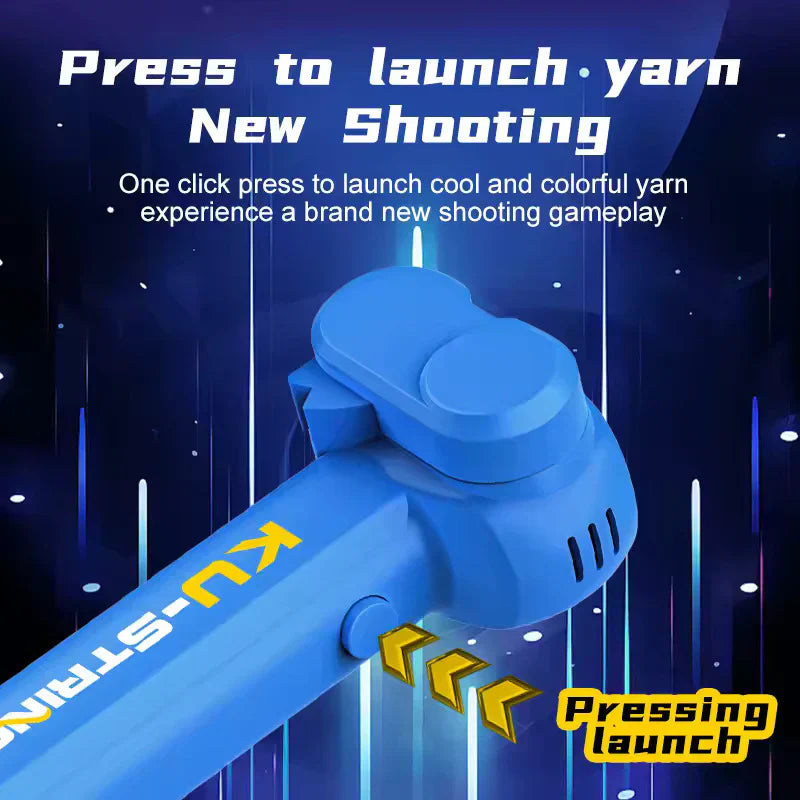 Glowing Ku-string Rope Launcher Toy - Tiny Toys