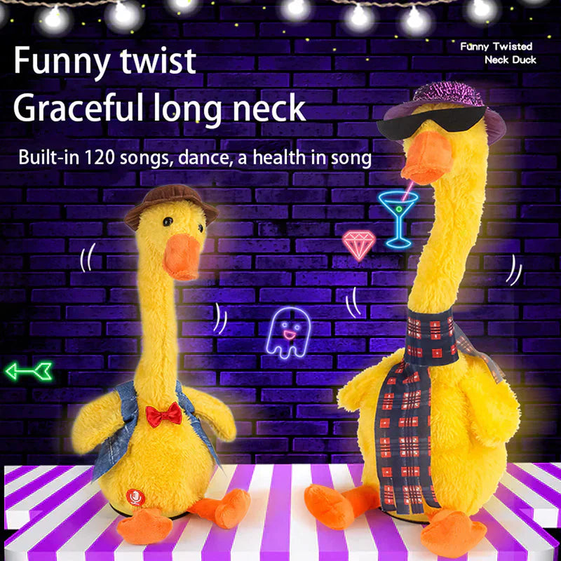 Dancing ,Talking & Repeating Duck Toy - Tiny Toys