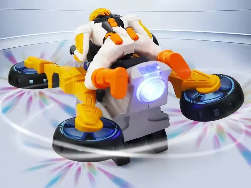 Transformation Stunt Motorcycle - 360 Degree Rotation - Tiny Toys