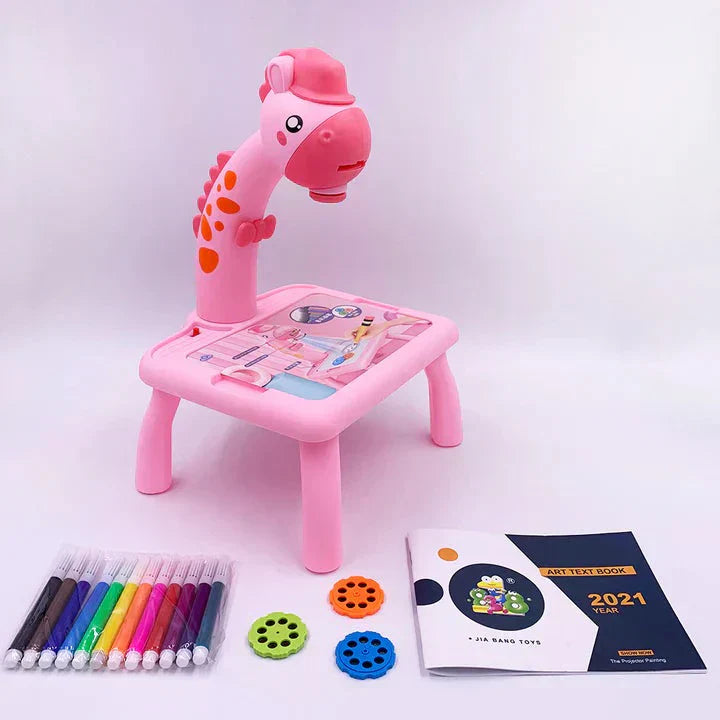Drawing Projector Table for Kids, With Light & Music Size Large 🎨💡🌈