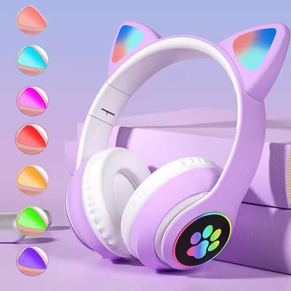 Ear Cat Bluetooth Headphones For Kids