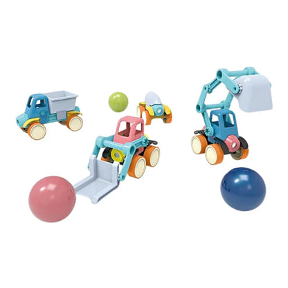 Magnetic Construction Car Building Sticks Toy - Tiny Toys