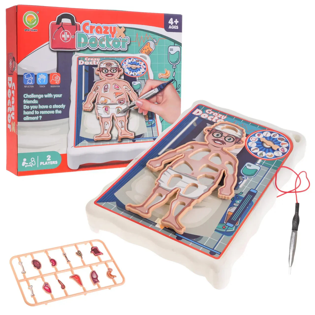 Crazy Doctor Game Set for Kids - Tiny Toys