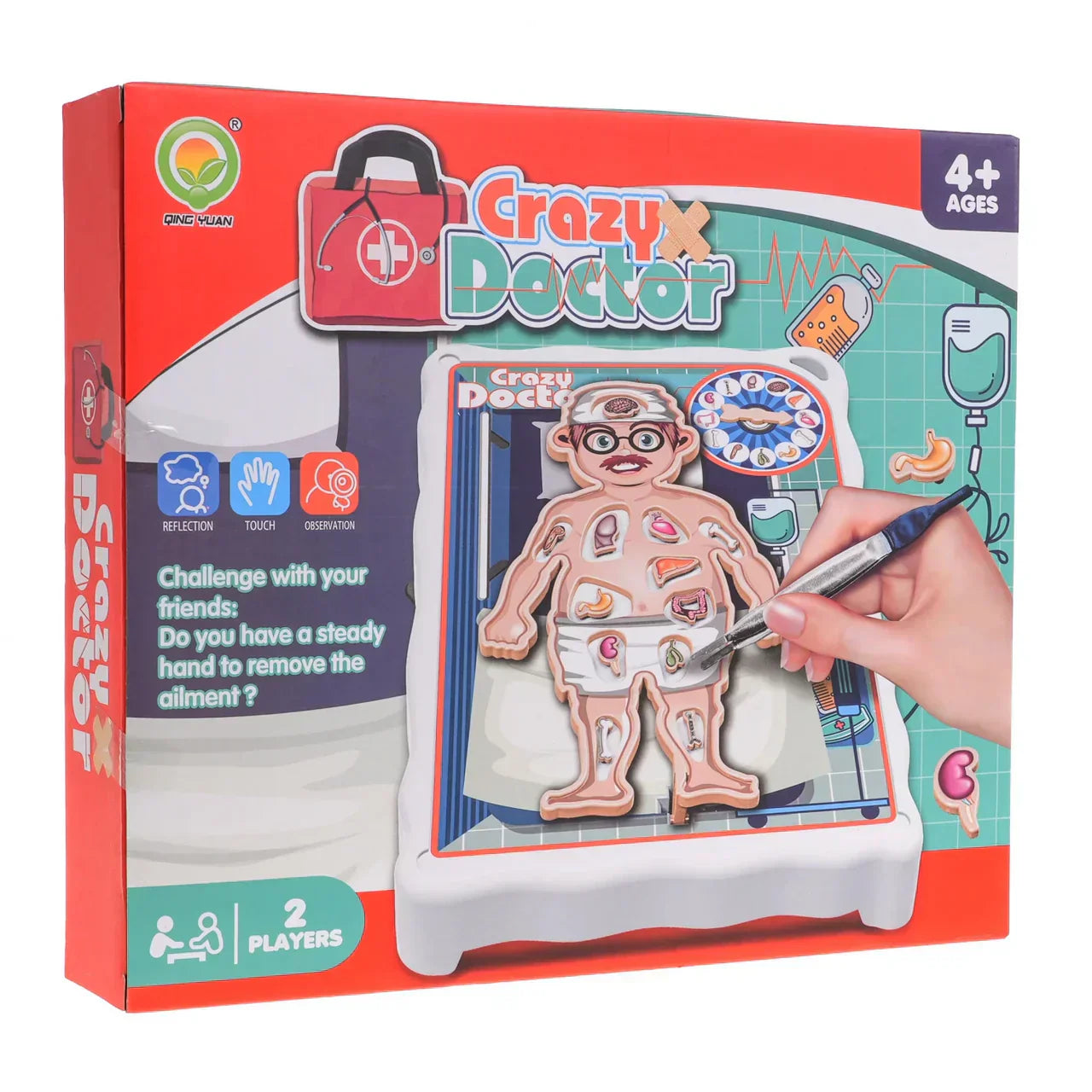 Crazy Doctor Game Set for Kids - Tiny Toys