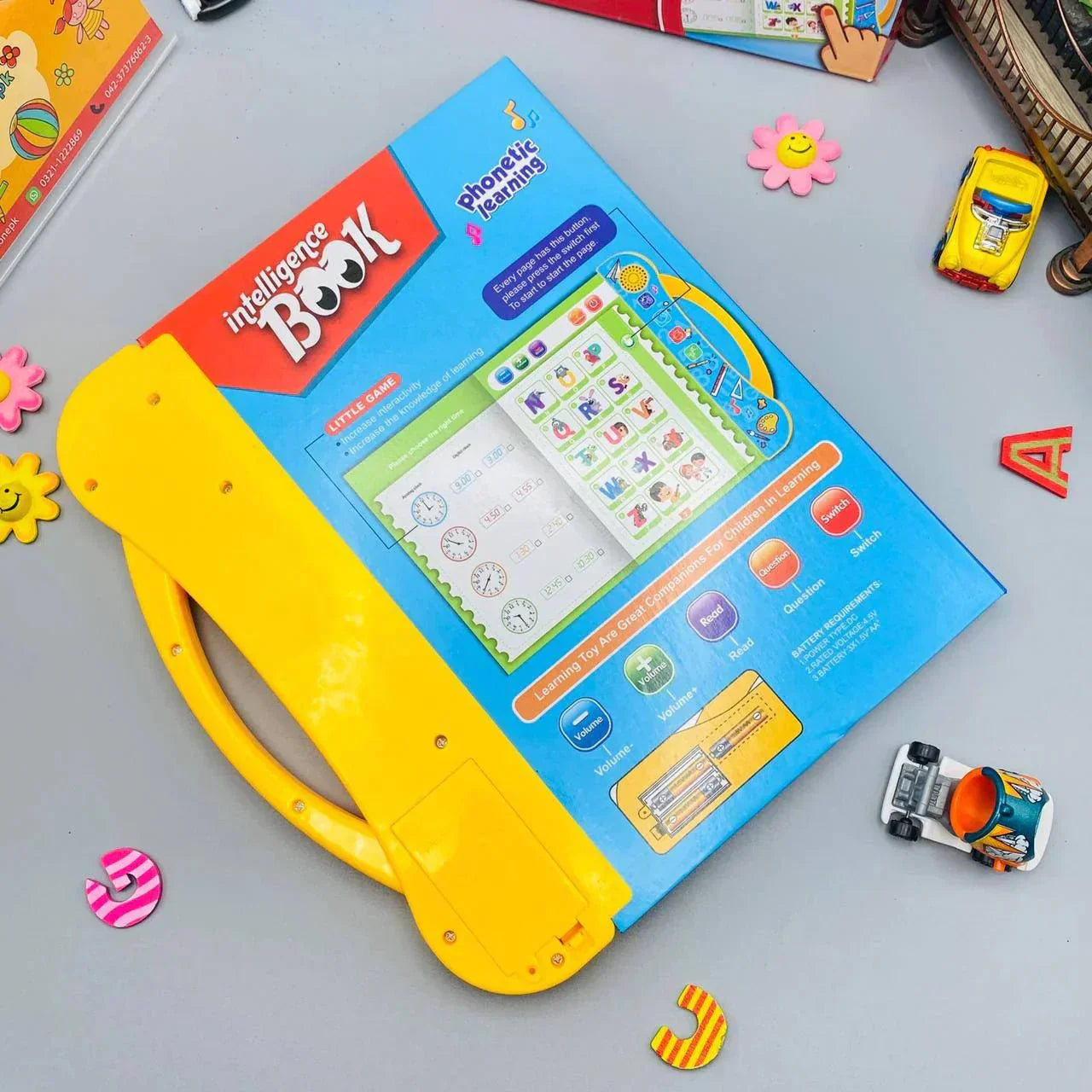 Intelligence Study Book for Kids 🎨💡🌈🎵