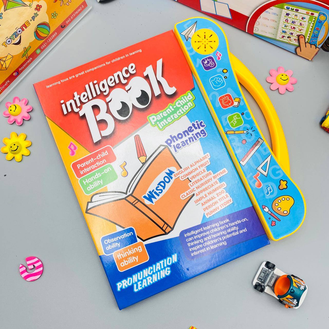 Intelligence Study Book for Kids 🎨💡🌈🎵