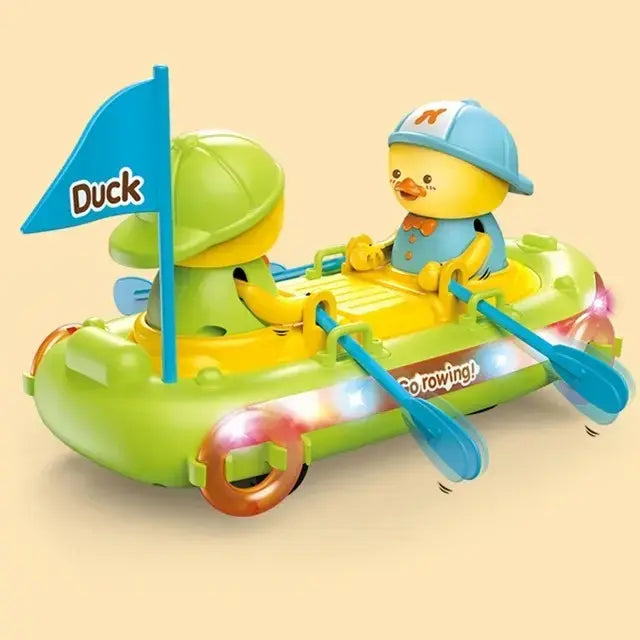 Duck Boat Toy With Music & Lights - Tiny Toys