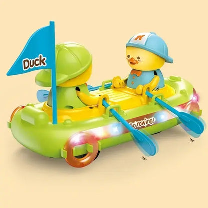 Duck Boat Toy With Music & Lights - Tiny Toys