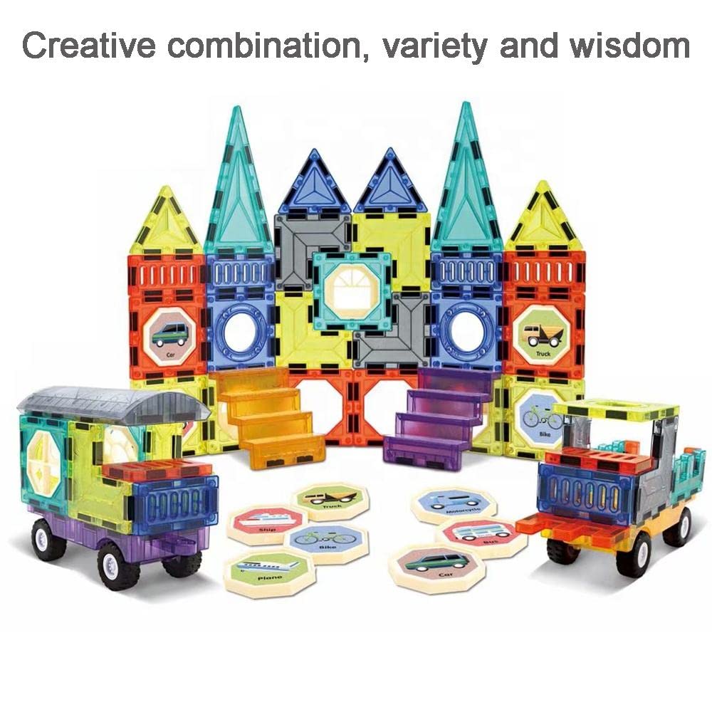 Magnetic Tiles & Blocks 41 Pcs