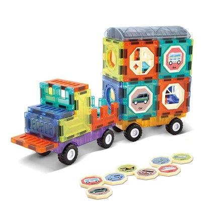 Magnetic Tiles & Blocks 41 Pcs