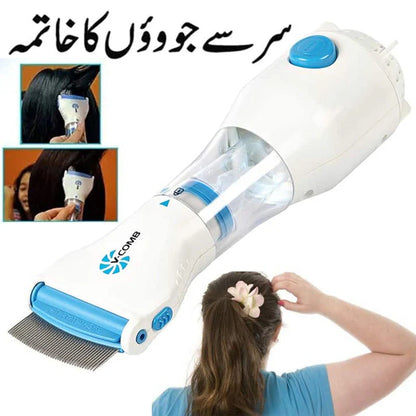 V Comb Electric Anti Lice Removal