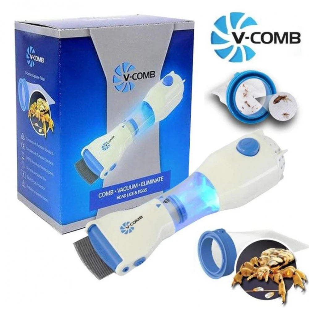 V Comb Electric Anti Lice Removal